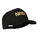 Black NASA Embroidered Patched High Profile Cap - Black