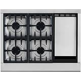 DCS CPU364GDL Professional 36 In. Stainless Steel Pro-Style Liquid Propane Gas Rangetop