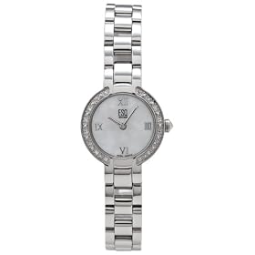 ESQ by Movado Women's Neve White Mother Of Pearl Dial Watch #07101070