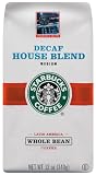 Starbucks House Blend Coffee, Whole Bean, Decaf, 12-Ounce Bags (Pack of 3)