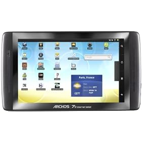 Archos 70 - 250 GB Internet Tablet (Black) by 