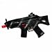 Police Force MP5 Auto Gun with Fire Light