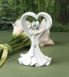 Love's Embrace Wedding Couple Cake Top