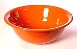 Mamma Ro 10.5 Inch by 4.2 Inch Pasta Serving Bowl, Orange
