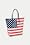 Vertical PVC Pique Flag Bag