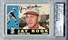 1960 Topps JAY HOOK Signed Auto Slabbed Card Cincinnati Reds NY Mets - PSA/DNA Certified - Signed MLB Baseball Cards