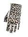HJ Glove Women's White Panther Solaire Half Length Golf Glove, Medium, Left Hand
