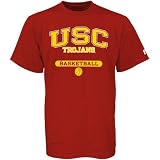 Russell USC Trojans Cardinal Basketball T-shirt