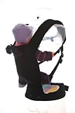 Patapum Toddler Carrier Version 3.00 w/Waist Pouch (Black)