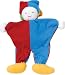 Organic Egyptian Cotton Harlequin Teething Doll - Safe, Non-toxic Toy