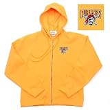 Pittsburgh Pirates Womens Zip Front Hoody Sweatshirt - X-Large