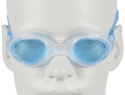 Speedo Schwimmbrille Futura Ice+, clear/blue, 8705970311 Preisvergleich