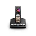 BT Edge 1500 Colour Screen Single DECT Cordless Handset With Telephone Answering Machine - Black