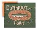Art4Kids AB07006 Cutthroat Trout - Creative Canvas, Art Block Mount