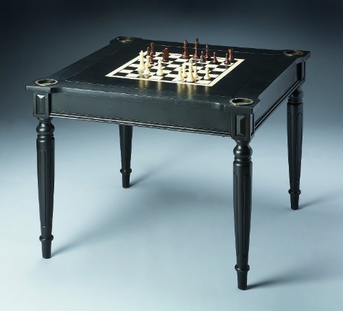 Black Licorice Multi-Game Card Table