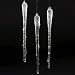 Glass Icicle Ornament