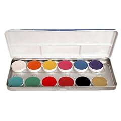 Aquacolor Schminkpalette 12er Palette P