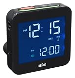 Produkt-Bild: Braun Funk-reisewecker LED Snooze Funktion Licht BNC009BK-RC