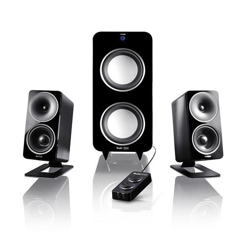 Teufel Concept D 500 THX PC Stereo Lautsprecher System 2.1 Schwarz
