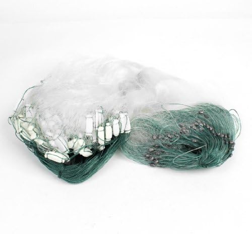 Fishermen Gillnetting 3cmx3cm Mesh Net Fishing Gillnet 45mx1.1m