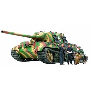 【クリックで詳細表示】1/35 ミリタリーミニチュアシリーズ No.307 1/35 ドイツ 重駆逐戦車 ヤークトタイガー 中期生産型 オットー・カリウス搭乗車 35307