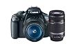 Canon EOS Rebel T3 12.2 MP CMOS Digital SLR with 18-55mm IS II Lens + Canon EF-S 55-250mm f/4.0-5.6 IS Telephoto Zoom Lens