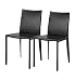 2 Autograph Veneto Bonded Leather Dining Chairs
