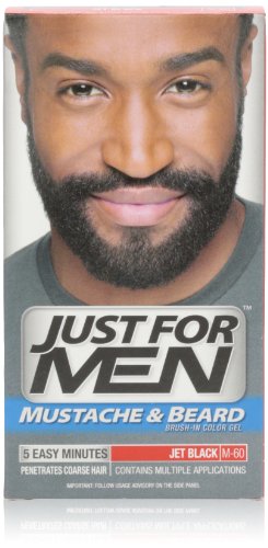 Just for Men Brush-In Color Gel for Mustache Beard  Sideburns Jet Black M-60 1 kit Pack of 3B000NSTZ8W : image