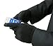 Warm Touch Screen Gloves - Soft Quality Material - Works on All Touchscreen Devices (Black)