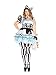 Leg Avenue Women's Plus-Size Psychedelic Alice Costume