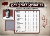 Jeff Kent Los Angeles Dodgers 2008 UD A Piece of History Box Score Memories Jersey Red #BSM31 Baseball Card