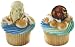12 pack Pirates of the Caribbean Skull and Jack Sparrow Cupcake Rings