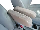 Center Armrest Pet Cover For All Automobiles - Tan