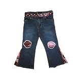 Cupcakes and Polka Dots Appliqu� Jeans in Pink and... by liliputians