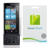GreatShield Ultra Smooth Clear Screen Protector Film for Dell Venue Pro (3 Pack)