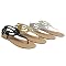 Women's Glaze by Adi T-strap Side Buckle Sandal