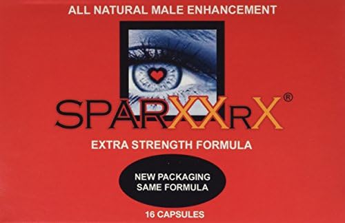 Sparxx Rx. 16 Capsules Maximum Performance. NEW PACKAGING- SAME FORMULA- Voted #1 All Natural Male Enhancement Pill. Fast Acting and Long Lasting! Buyer Choice Award for Best All Natural Male Enhancement Pills.