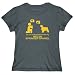 T-Shirt Womens Dark Silver NO ONE UNDERSTANDS ME LIKE MY Welsh Springer Spaniel Dogs