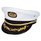 Adjustable Captain Hat - White Flagship