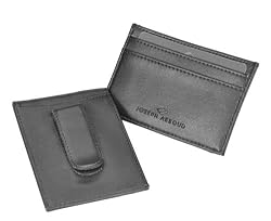 Joseph Abboud Genuine Leather Front Pocket Wallet Money Clip