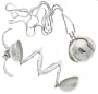 Sterling Silver 9/16" (18 mm) Photo Ball, Locket Pendant For Six Pictures