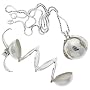 Sterling Silver Photo Ball, Locket For Six Pictures