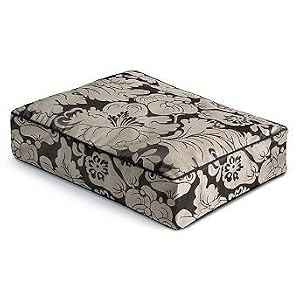 Melrose Pet Bed - Licorice, 18" x 24" - Frontgate Dog Bed