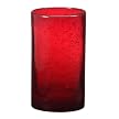 Bubble Glass Tumblers Set of 4 - Ruby