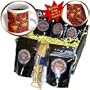 Lee Hiller Designs Floral Print - Tulips Red and Yellow - Coffee Gift Baskets - Coffee Gift Basket