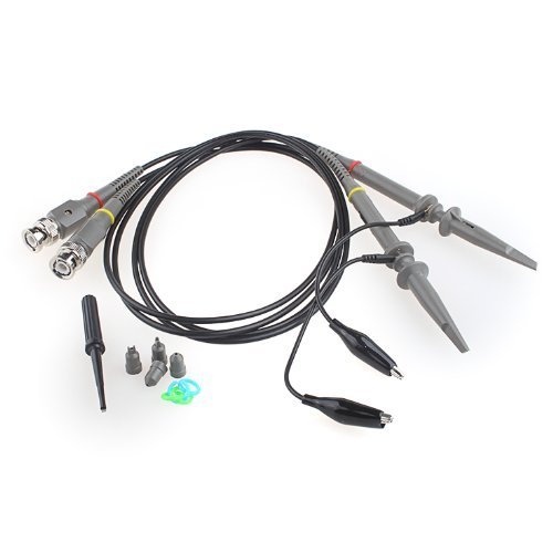 Best Price 1 Pair New Oscilloscope Scope Clip Probes Kit Probe P6100