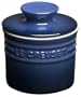 Le Creuset Stoneware Butter Crock, Cobalt