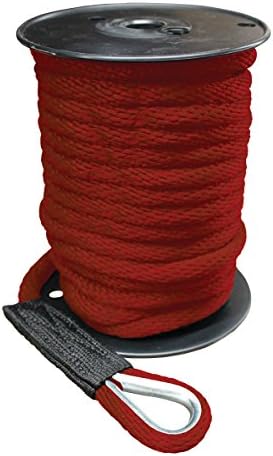 Regal Connection 300538-07 Red 3/8" X 50' Marine Anchor Line