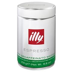 Illy Espresso gemahlen, entcoffeiniert, Dose mit silber/gr�ner Banderole, 250 g