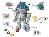 Radio Remote Controlled RC Dancing Robot w/ R/C Missle Disc Launcher